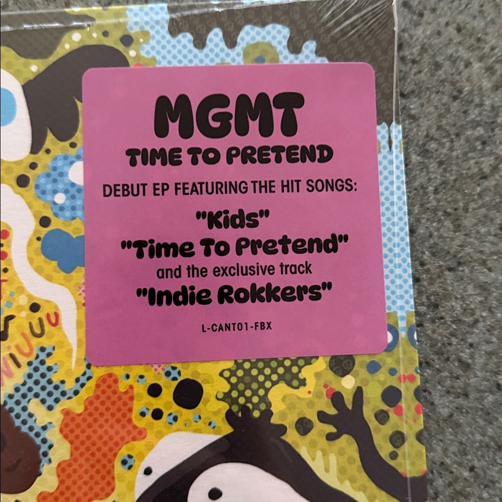 LIMITED EDITION MGMT Time to Pretend 1000 copies PINK VINYL - Picture 5 of 5